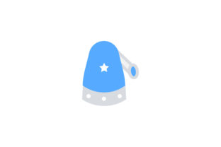 Christmas Hat Flat Vector Icon