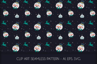 Christmas Snowman Pattern