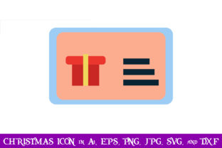 Gift Card Christmas Icon