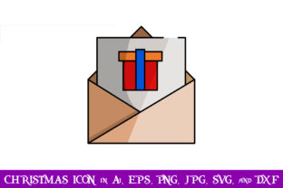 Gift Letter Christmas Icon