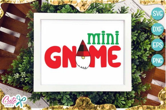 Mini Gnome Buffalo Plaid Christmas Crafts