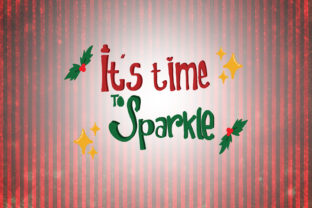 Sparkle Christmas Quote with Crafts