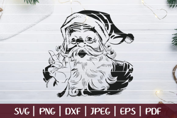 Vintage Christmas Santa Head Crafts